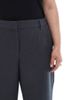 Vero Moda Curve Vero Moda Curve tailored herringbone wide leg pants in dark gray melange - part of a set - 4