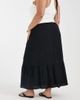 Vero Moda Curve Vero Moda Curve textured boho maxi skirt in black - 2