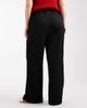 Vero Moda Curve Vero Moda Curve textured jersey pull on pants in black - 4