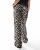 Vero Moda Curve Vero Moda Curve wide leg pull on pants in leopard print-Multi - 4