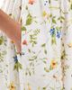 Vero Moda Maternity Vero Moda Maternity Easy shirred cami ankle dress in white floral - 4
