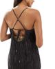 Vero Moda Maternity Vero Moda Maternity textured plisse cami maxi dress in chocolate-Brown - 4