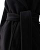 Vero Moda Petite Vero Moda Petite belted formal midi coat in black - 4