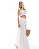 Vero Moda Petite Vero Moda Petite boho maxi skirt in white - 1