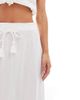 Vero Moda Petite Vero Moda Petite boho maxi skirt in white - 4