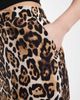 Vero Moda Petite Vero Moda Petite high waist wide leg pants in leopard print-Neutral - 4