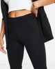 Vero Moda Petite Vero Moda Petite jersey flared pants in black - 3