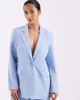 Vero Moda Petite Vero Moda Petite loose fit tailored blazer in brunnera blue- part of a set - 1