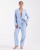 Vero Moda Petite Vero Moda Petite loose fit tailored blazer in brunnera blue- part of a set - 3