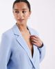 Vero Moda Petite Vero Moda Petite loose fit tailored blazer in brunnera blue- part of a set - 4