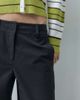 Vero Moda Petite Vero Moda Petite mid rise barrel leg trouser in black - 3