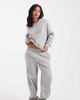 Vero Moda Petite Vero Moda Petite oversized cuffed sweatpants in light gray - part of a set - 1
