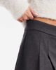 Vero Moda Petite Vero Moda Petite pleated mini skirt in gray melange - 3