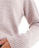 Vero Moda Petite Vero Moda Petite round neck knit sweater in blush melange-pink - 3