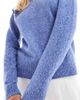 Vero Moda Petite Vero Moda Petite round neck sweater in blue - 4