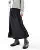 Vero Moda Petite Vero Moda Petite satin bias midi skirt in black - 2