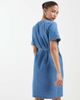 Vero Moda Petite Vero Moda Petite short sleeve wrap front denim mini dress in light blue wash - 4