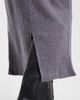 Vero Moda Petite Vero Moda Petite soft touch folded waistband midi skirt in gray melange - part of a set-Brown - 2