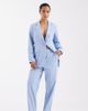 Vero Moda Petite Vero Moda Petite straight leg tailored pants in brunnera blue - part of a set - 1