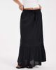 Vero Moda Petite Vero Moda Petite textured boho maxi skirt in black - 2