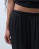 Vero Moda Petite Vero Moda Petite textured satin wide leg pants in black - 4