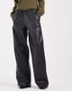 Vero Moda Petite Vero Moda Petite tie waist wide leg faux leather pants in black - 2
