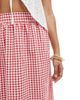 Vero Moda Petite Vero Moda Petite tiered hem maxi skirt in red gingham print - 2