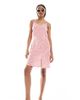 Vero Moda Tall Vero Moda Tall cami mini dress with split in pink floral print - 1