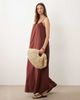 Vero Moda Tall Vero Moda Tall crinkle textured woven full cami maxi dress in andorra red - 2