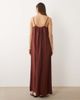Vero Moda Tall Vero Moda Tall crinkle textured woven full cami maxi dress in andorra red - 3