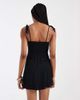 Vero Moda Tall Vero Moda Tall Easy tie shoulder cami mini dress in black - 4
