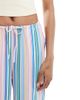 Vero Moda Tall Vero Moda Tall Easy tie waist wide leg pants in candy stripe-White - 4