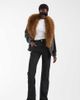 Vero Moda Tall Vero Moda Tall Hazel high rise seam detail flared jeans in black denim - 1