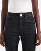 Vero Moda Tall Vero Moda Tall Hazel high rise seam detail flared jeans in black denim - 4