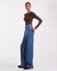 Vero Moda Tall Vero Moda Tall Kayla high rise wide leg jeans with pocket detail in medium blue denim - 3