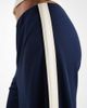 Vero Moda Tall Vero Moda Tall loose pull-on pants with side stripe in navy - 3
