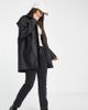Vero Moda Tall Vero Moda Tall raincoat in black - 1