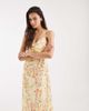 Vero Moda Tall Vero Moda Tall ruched bust detailing cami midi dress in yellow based floral print - 2