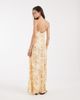 Vero Moda Tall Vero Moda Tall ruched bust detailing cami midi dress in yellow based floral print - 3