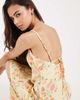 Vero Moda Tall Vero Moda Tall ruched bust detailing cami midi dress in yellow based floral print - 4