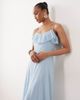 Vero Moda Tall Vero Moda Tall ruffle bust chiffon midi cami dress in light blue - 4