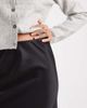 Vero Moda Tall Vero Moda Tall satin bias cut midi skirt in black - 4