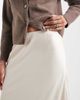 Vero Moda Tall Vero Moda Tall satin bias cut midi skirt in stone-Neutral - 3