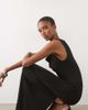 Vero Moda Tall Vero Moda Tall sleeveless twist detail maxi dress in black - 1
