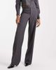 Vero Moda Tall Vero Moda Tall straight leg dress pants with crease front in dark heather gray - 2