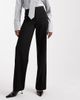 Vero Moda Tall Vero Moda Tall straight leg dress pants with creased front in black - 2