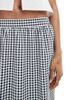 Vero Moda Tall Vero Moda Tall tiered hem maxi skirt in black gingham print - 4