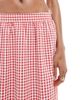Vero Moda Tall Vero Moda Tall tiered hem maxi skirt in red gingham print - 4