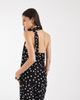 Vero Moda Tall Vero Moda Tall woven bandeau top with scarf detail in black and white polka dots - part of a set - 4