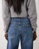 Vero Moda Tall Vero Moda Tall Zelda high rise barrel leg jeans with pocket detail in medium blue denim - 4